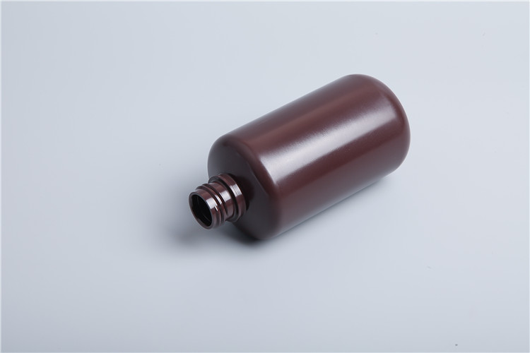 500ml HDPE Amber Wide Mouth